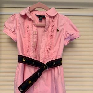Girls Ralph Lauren polo dress